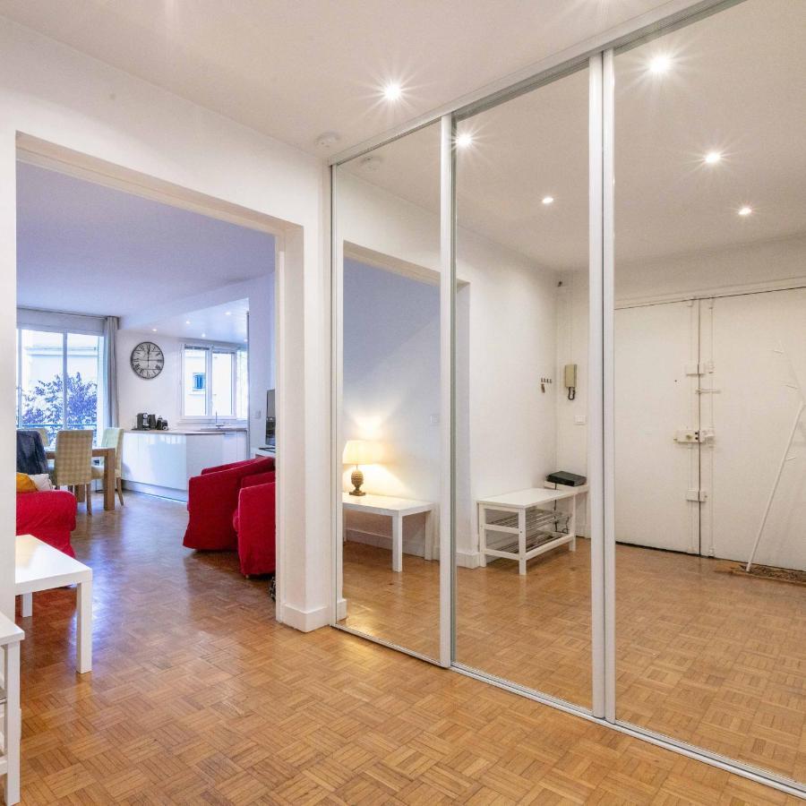 Paris City - Spacious 3 Rooms Flat For Families - 3 Minutes From Metro Station Luaran gambar