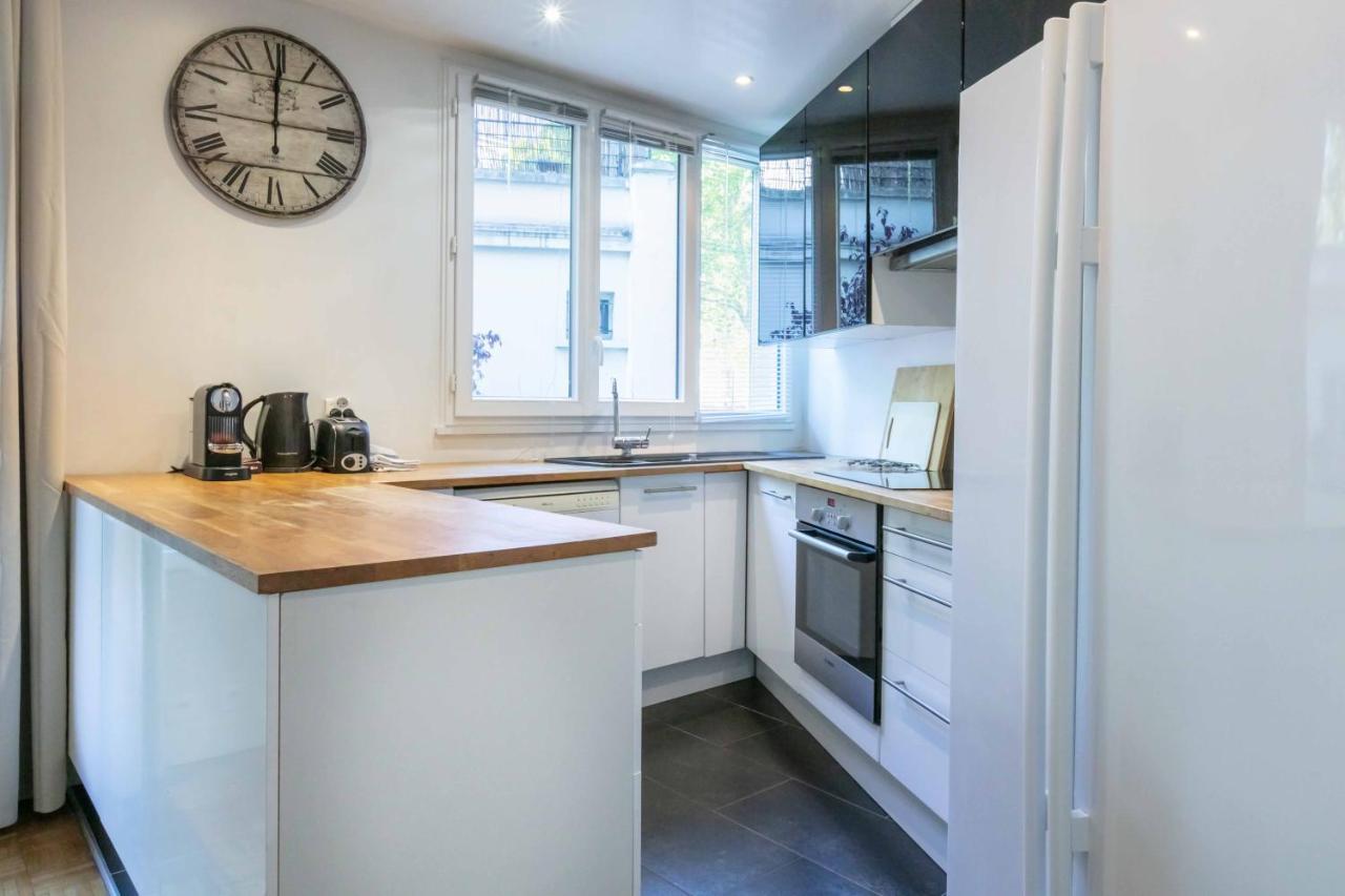 Paris City - Spacious 3 Rooms Flat For Families - 3 Minutes From Metro Station Luaran gambar