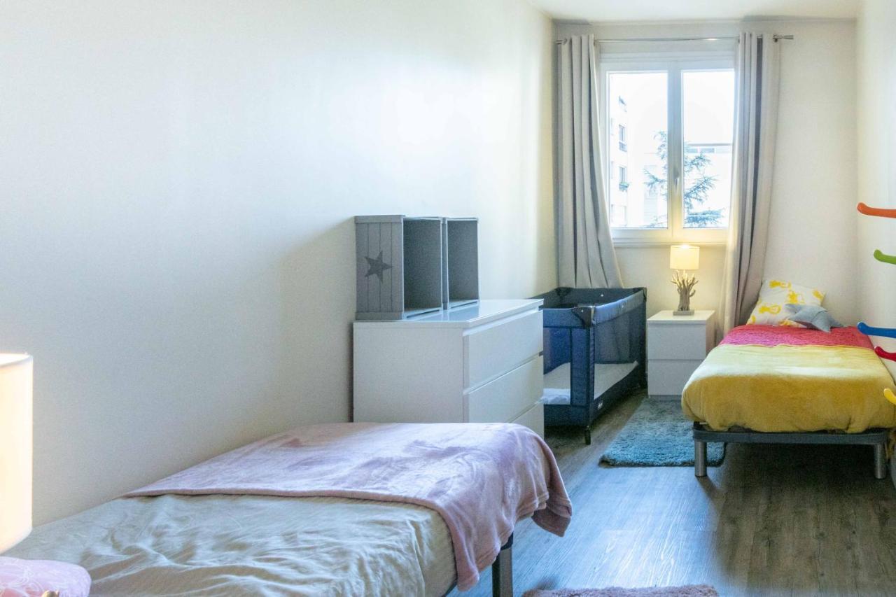 Paris City - Spacious 3 Rooms Flat For Families - 3 Minutes From Metro Station Luaran gambar