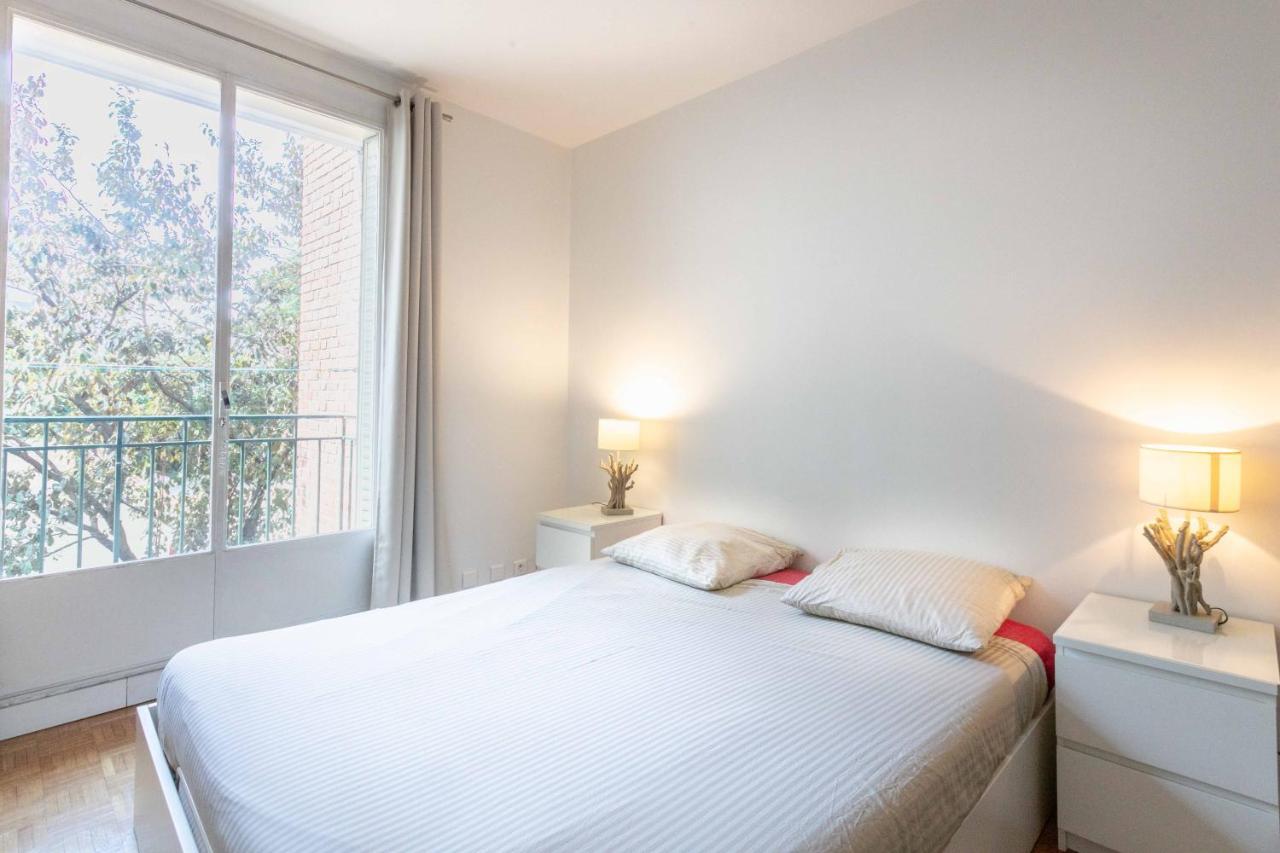 Paris City - Spacious 3 Rooms Flat For Families - 3 Minutes From Metro Station Luaran gambar