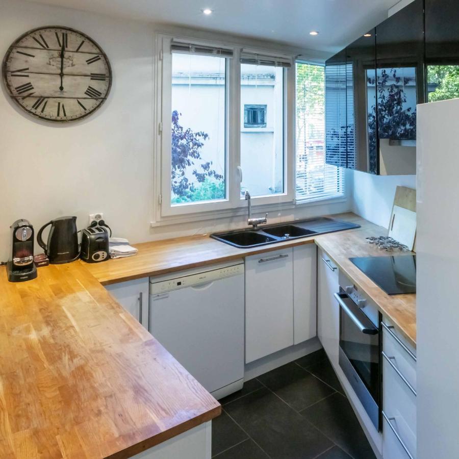 Paris City - Spacious 3 Rooms Flat For Families - 3 Minutes From Metro Station Luaran gambar
