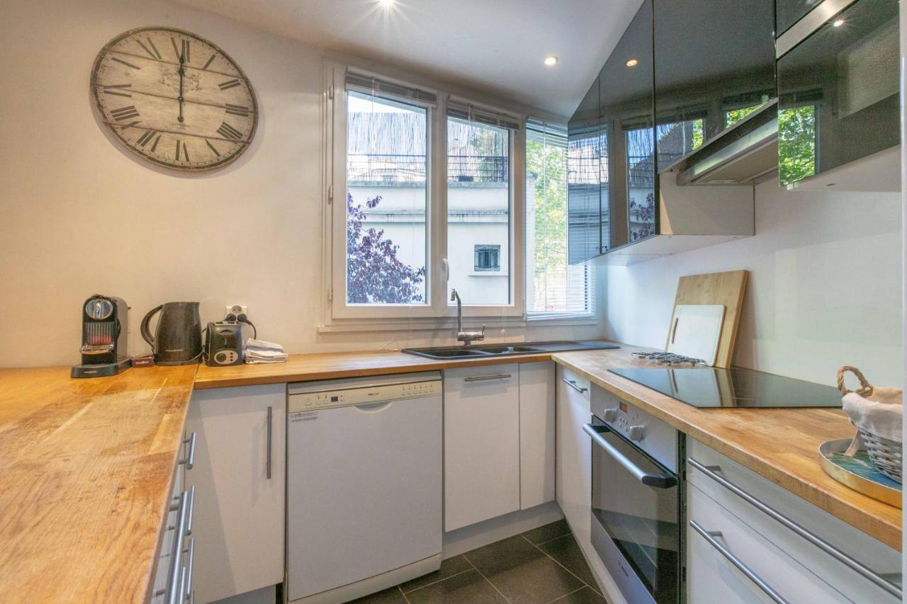 Paris City - Spacious 3 Rooms Flat For Families - 3 Minutes From Metro Station Luaran gambar